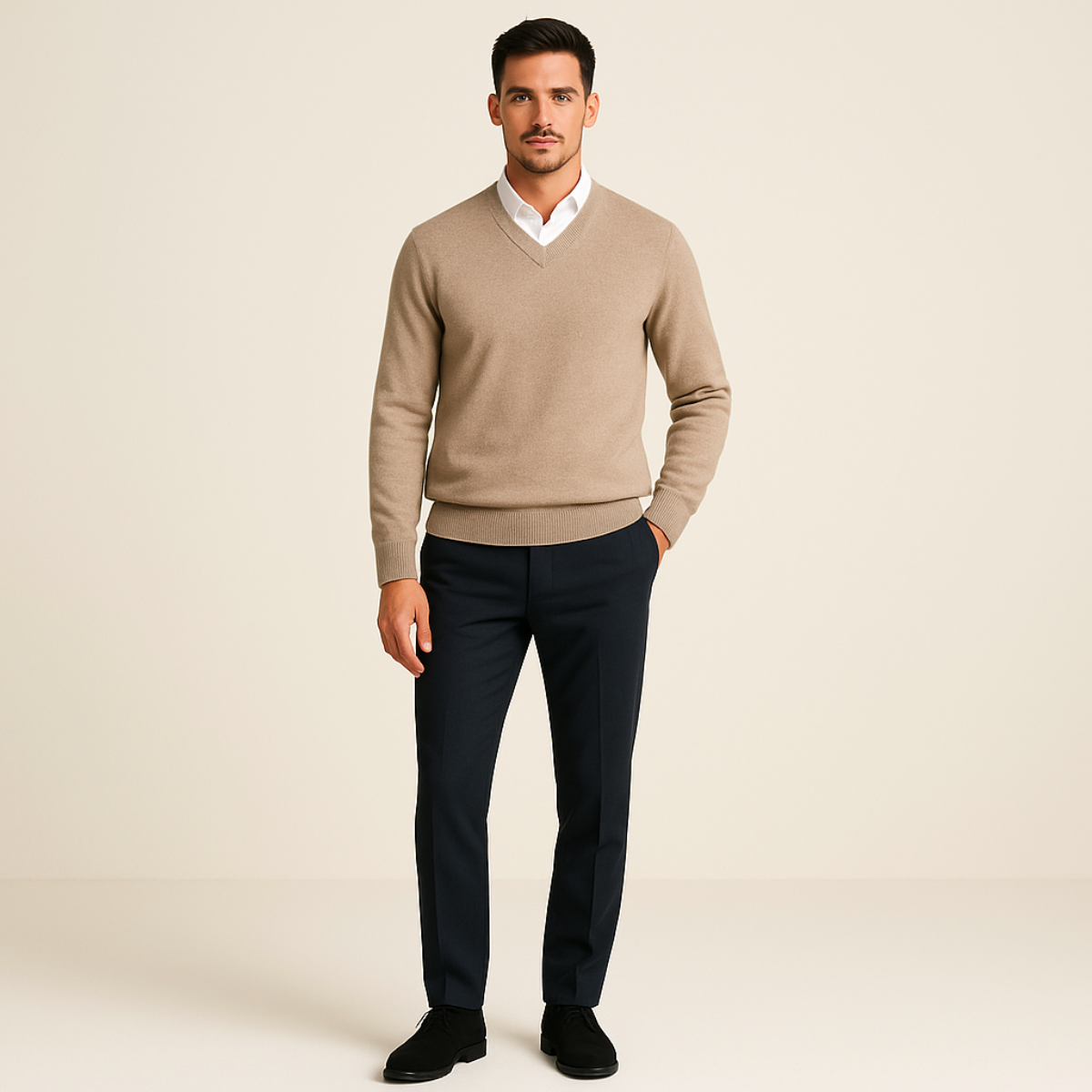The Cleveland - Pull en cachemire pour homme