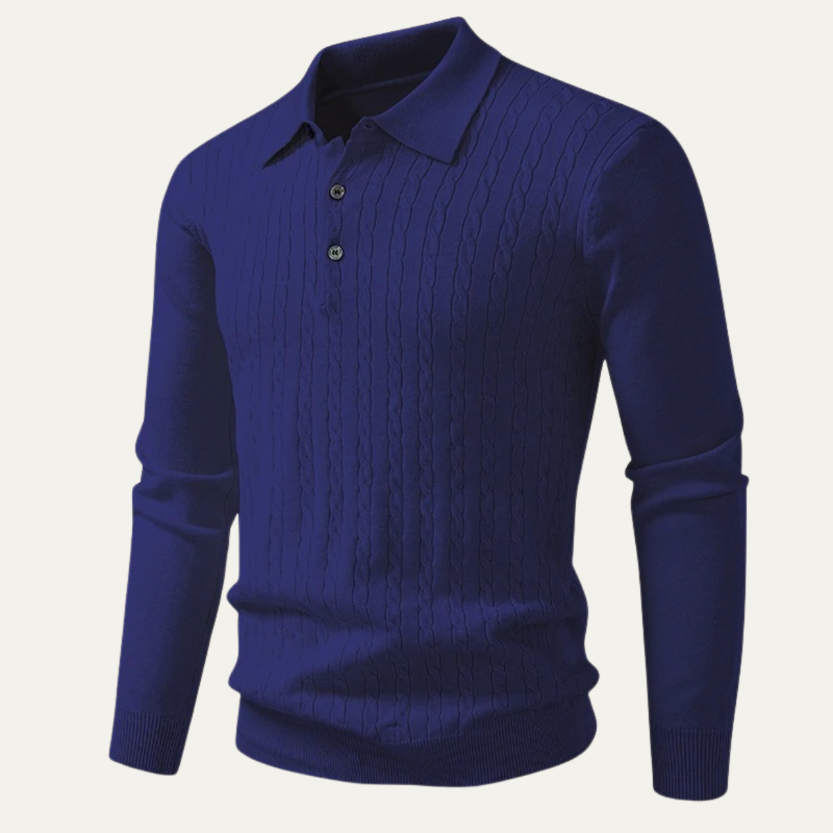 The Guildford - Polo boutonné en tricot pour homme