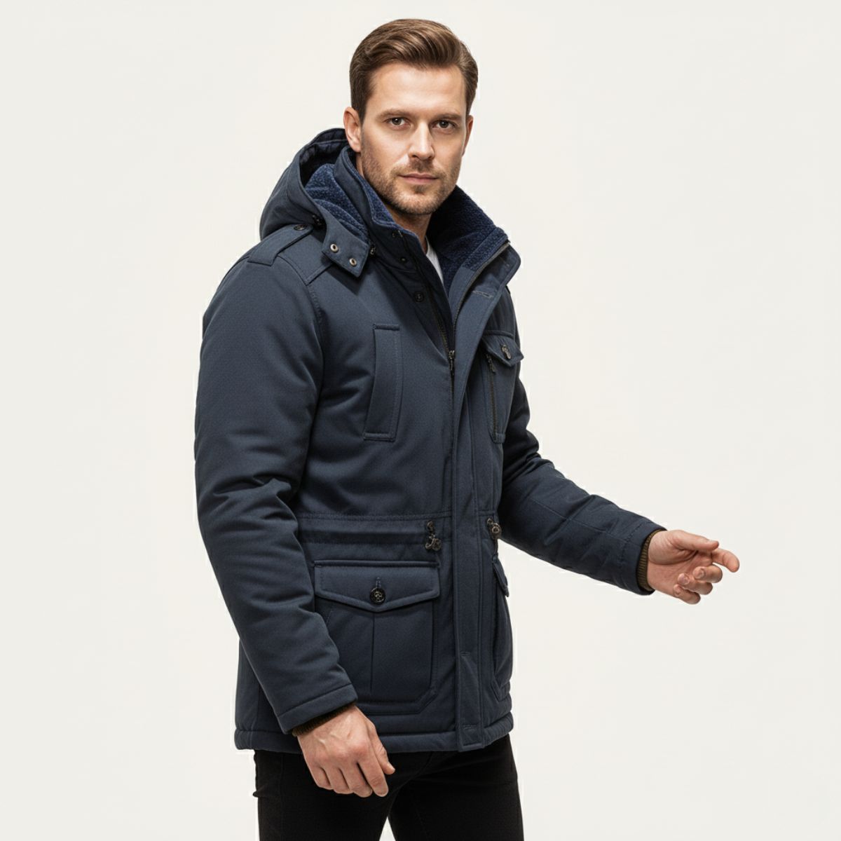 The Bellmere - veste parka à capuche isolée pour hommes