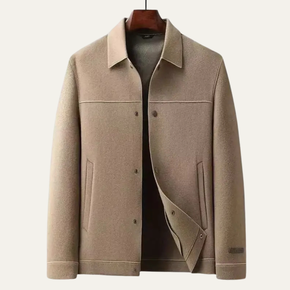 The Silverhaven - Manteau élégant sur mesure pour homme