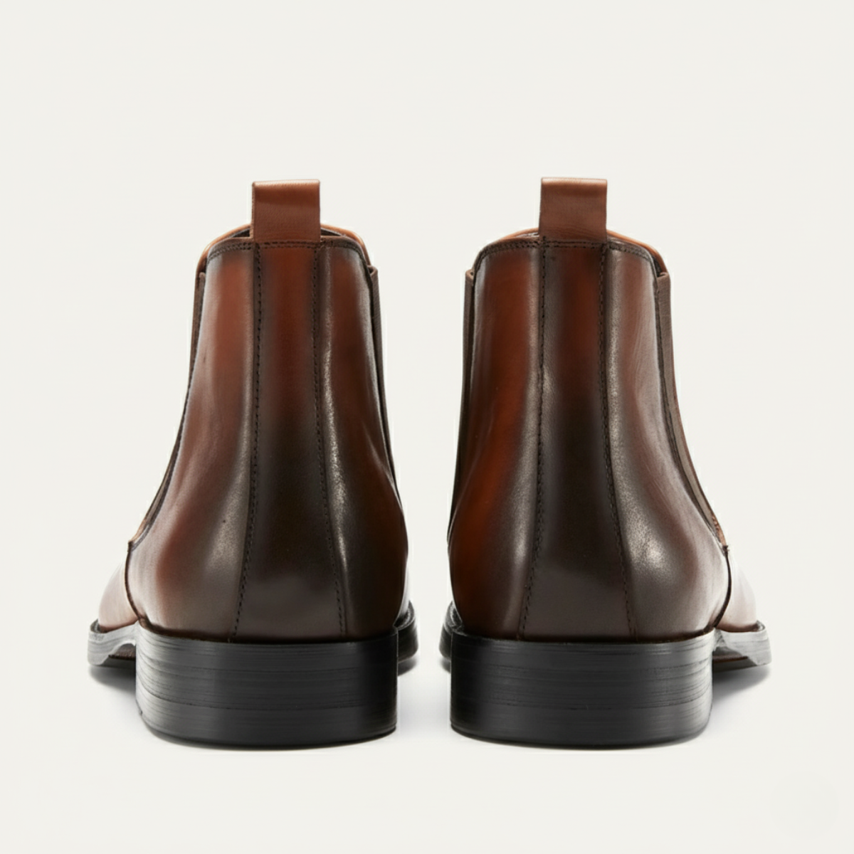 The Kirkwall Bottines Chelsea Élégantes en Cuir Poli pour Homme