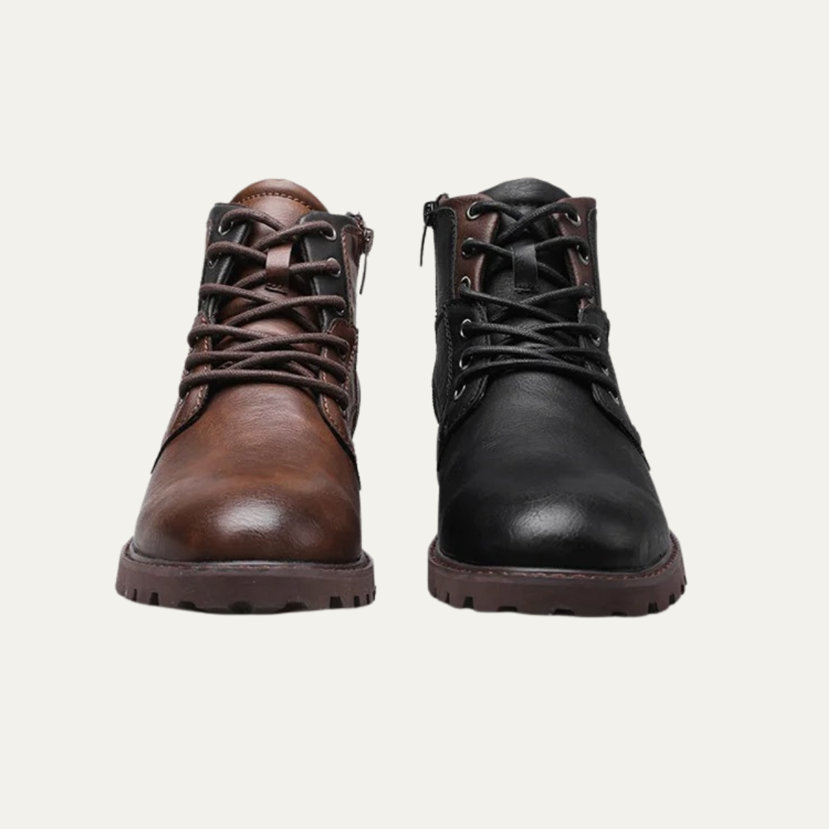 The Stanhope - Bottes de Biker Vintage Durables pour Hommes