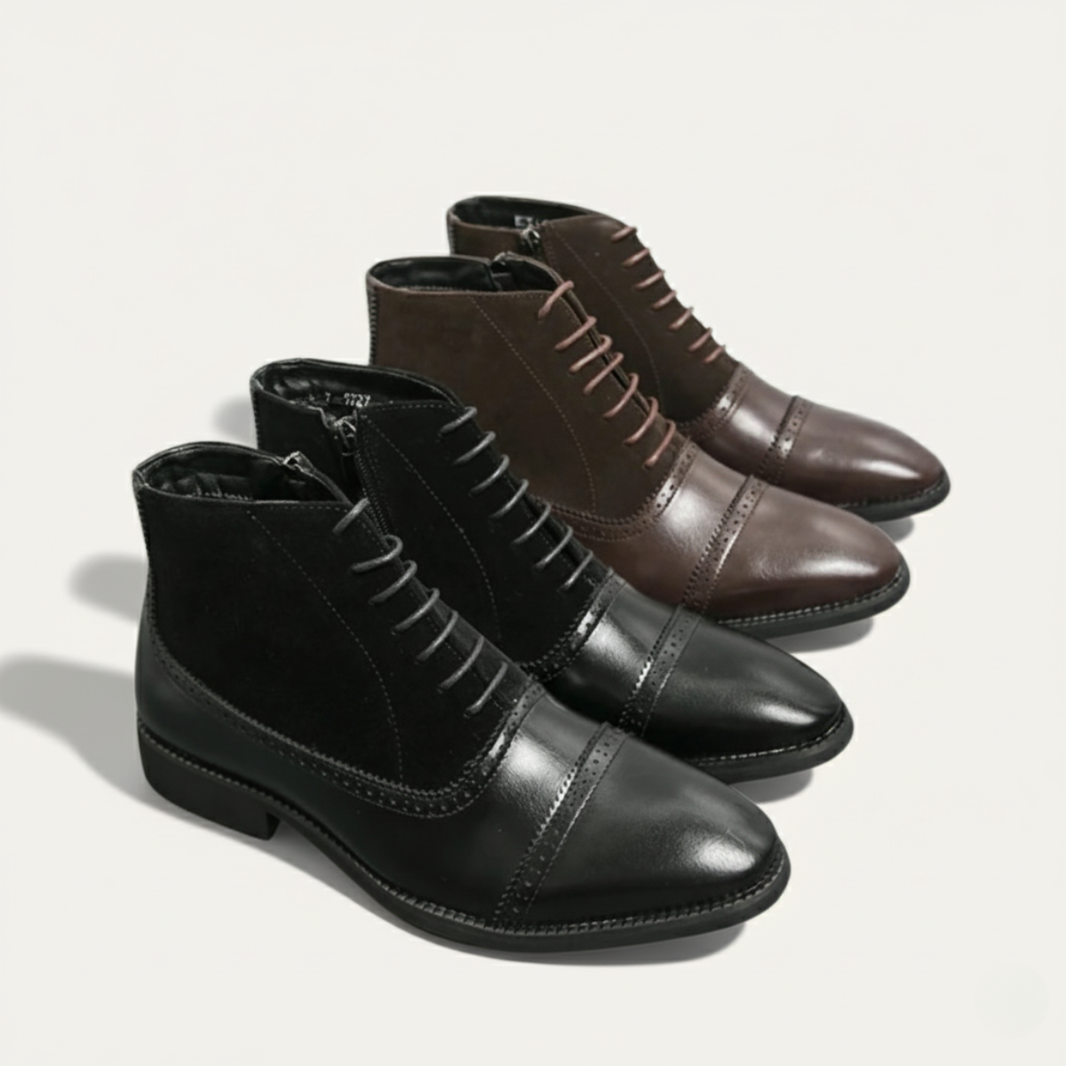 The Thistlewood Bottines Chelsea Élégantes en Cuir pour Homme