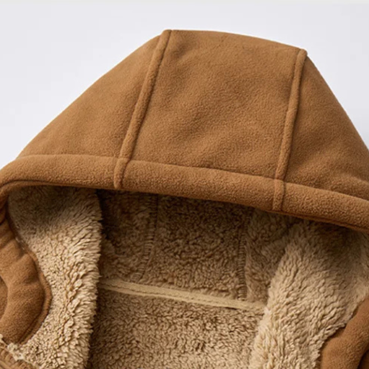 The Glenhaven - Veste à Capuche Zippée en Polaire Soft Shell d'Hiver pour Homme