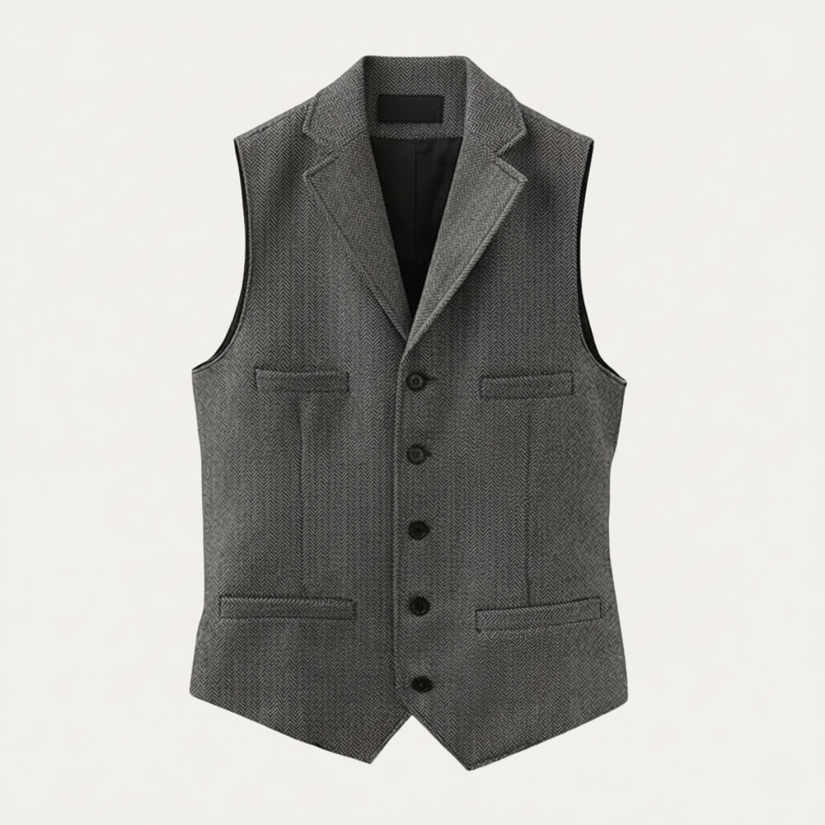 The Westminster Gilet formel vintage en tweed pour homme