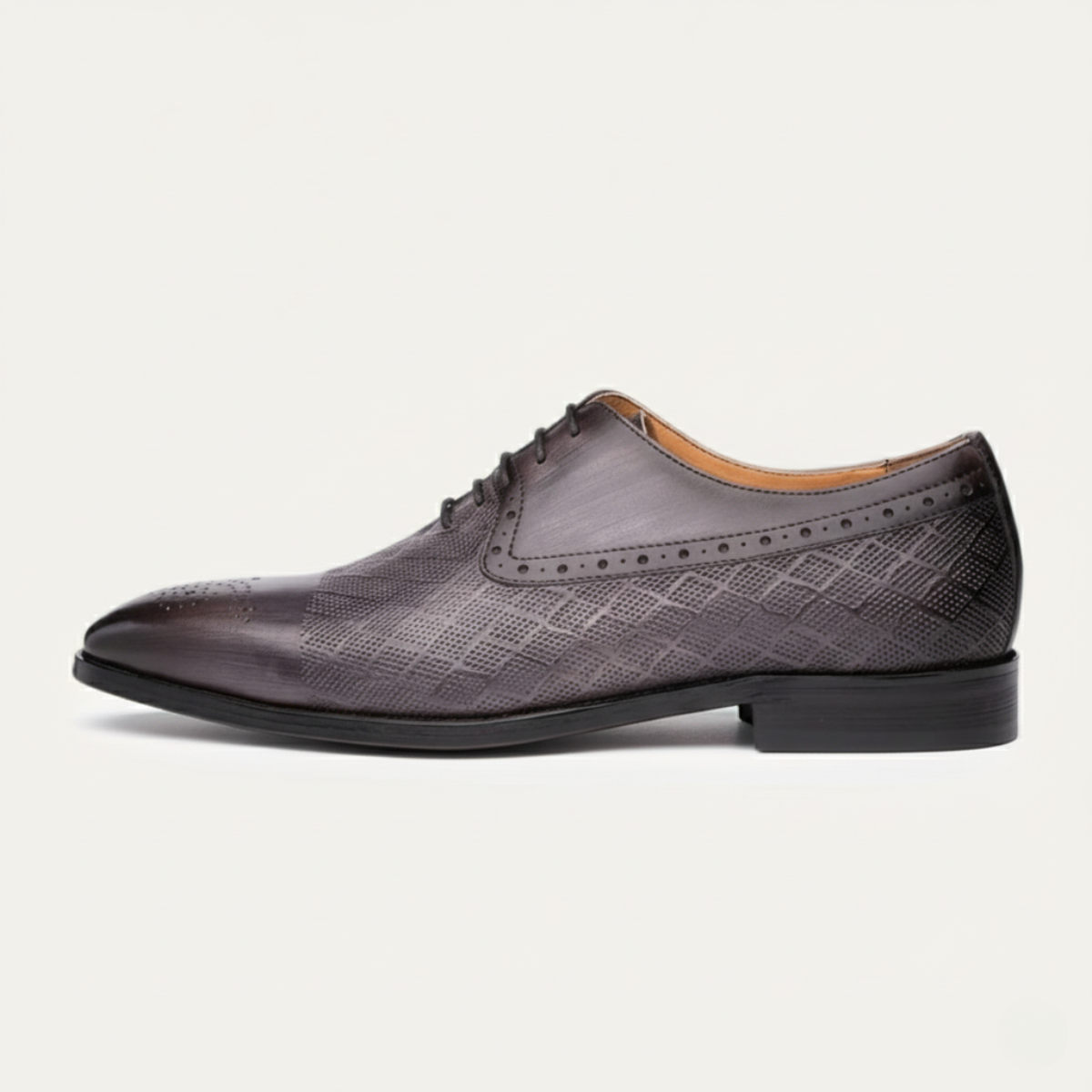 The Bolzano - Les Chaussures de Ville en Cuir pour Hommes – Chaussures à Lacets Élégantes