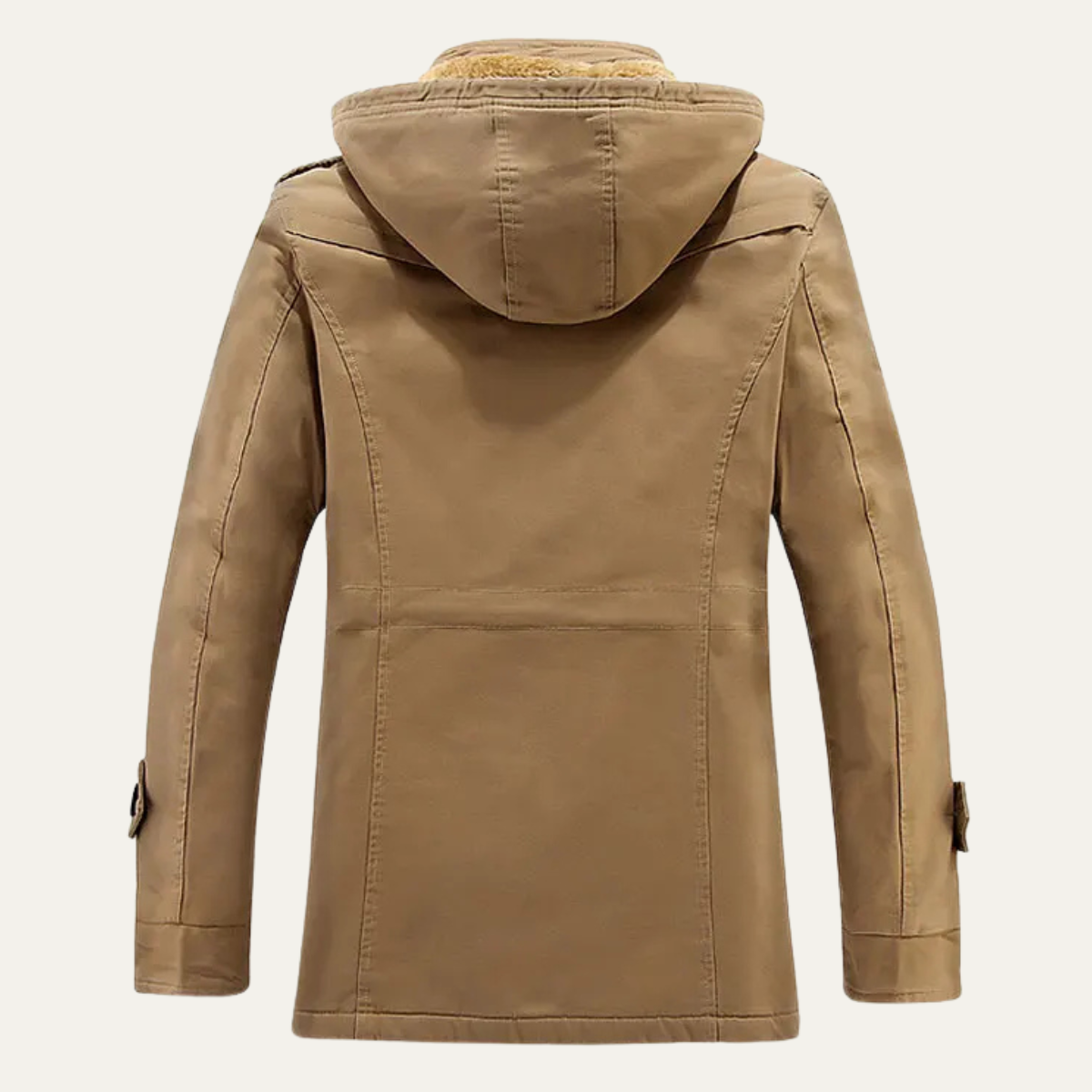 The Oakfield - Veste Parka d'Hiver à Capuche en Fleece Doublé pour Hommes