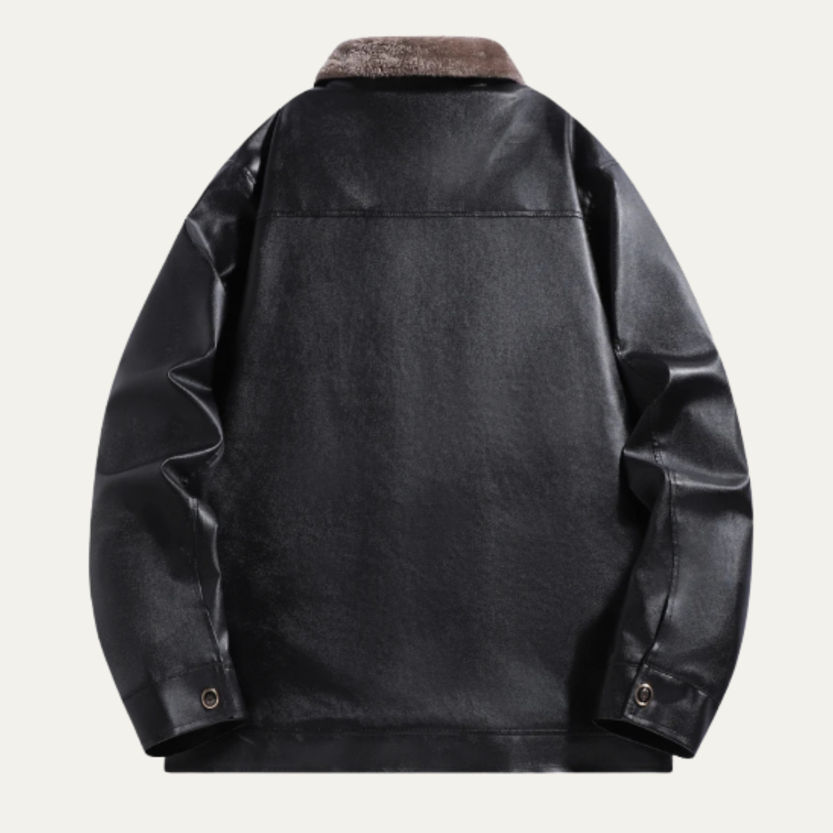 The Ragusa - Veste Zippée Casuelle Épais en Polaire Doublée pour Hommes