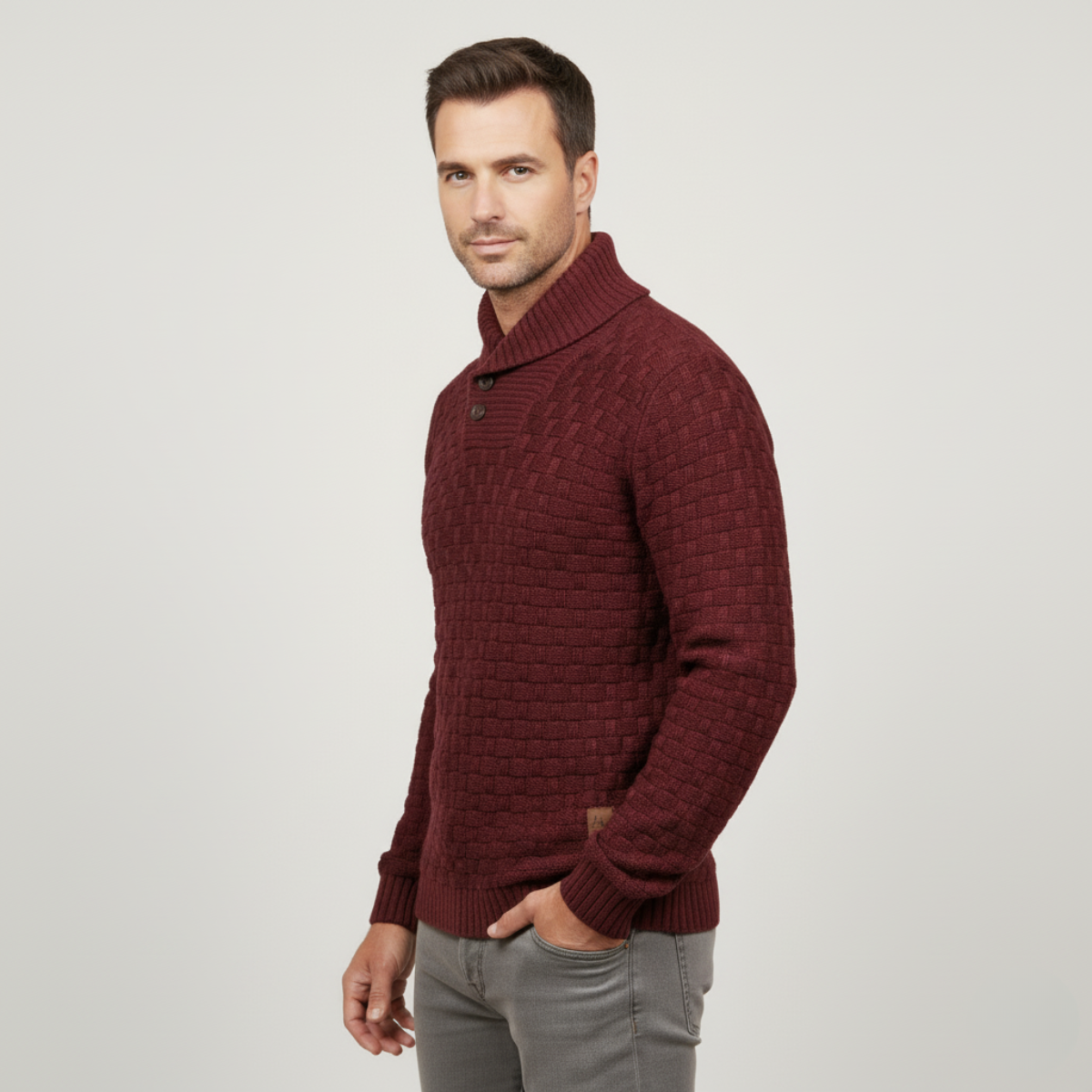 The Brighton - Pull Tricoté Épais pour Homme