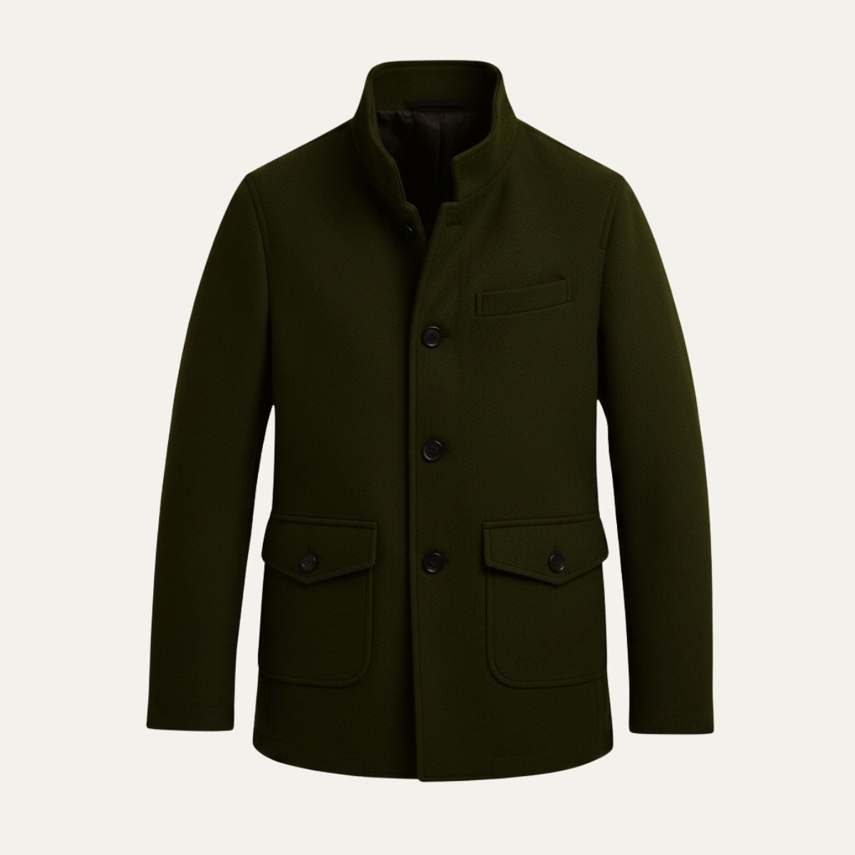 The Rome Manteau en laine – Manteau élégant pour homme