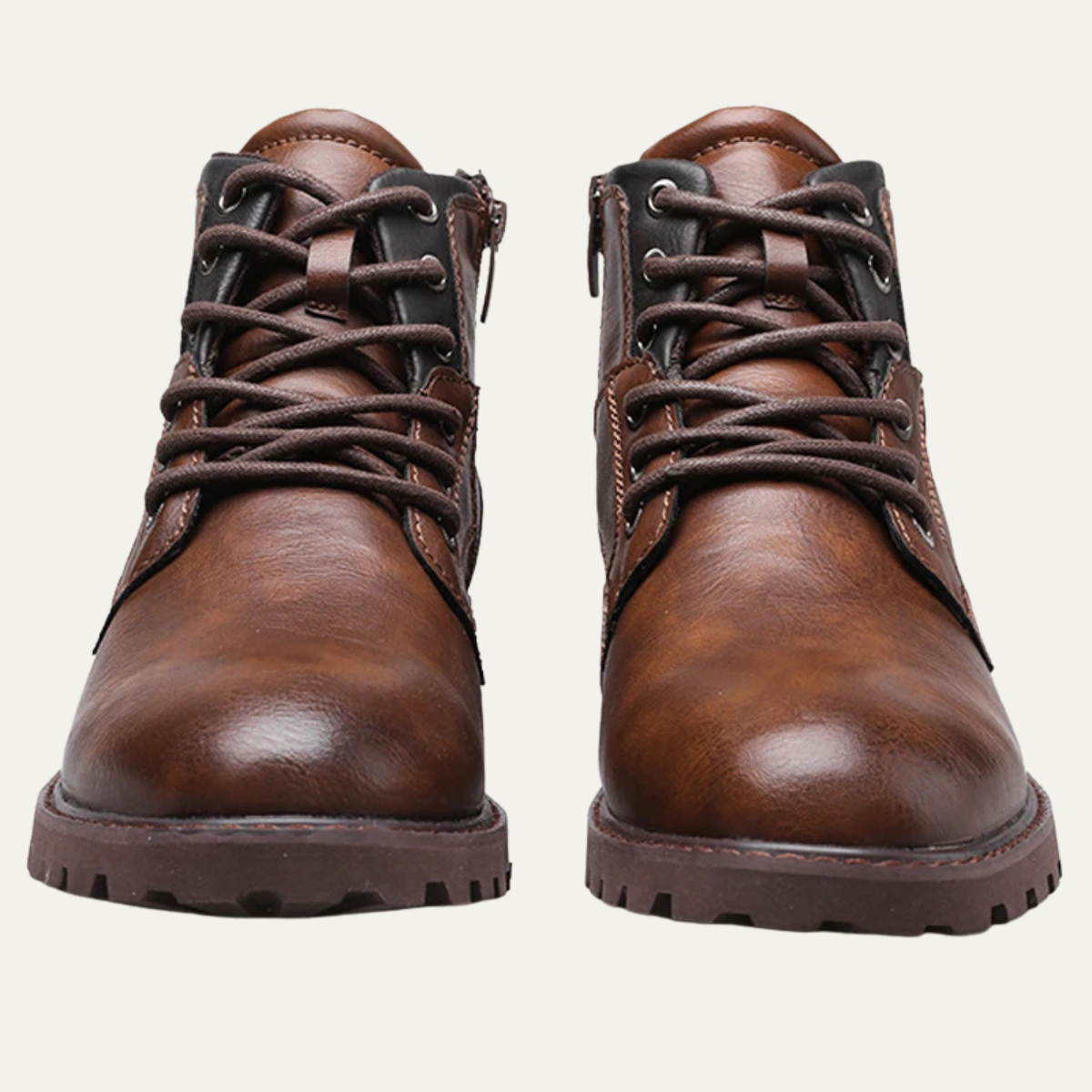 The Parma - Bottines Montantes Vintage en Cuir pour Hommes