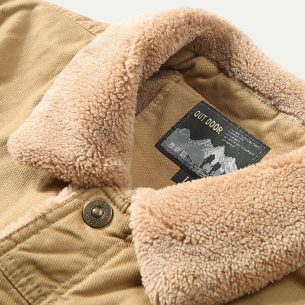 The Montrose Veste Sherpa en polaire chaude pour homme