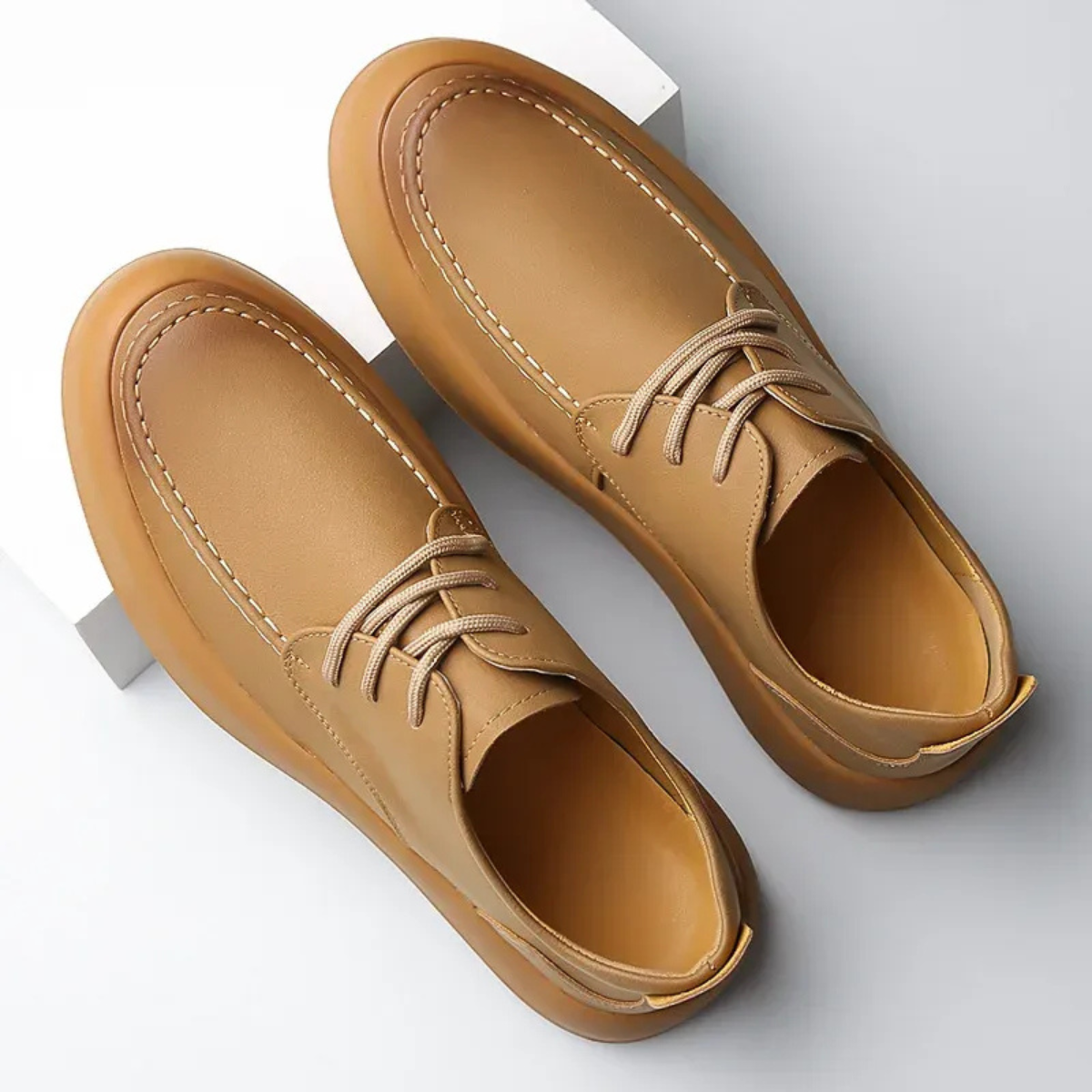 The Berlin - Sneakers en Cuir Smart Casual pour Hommes