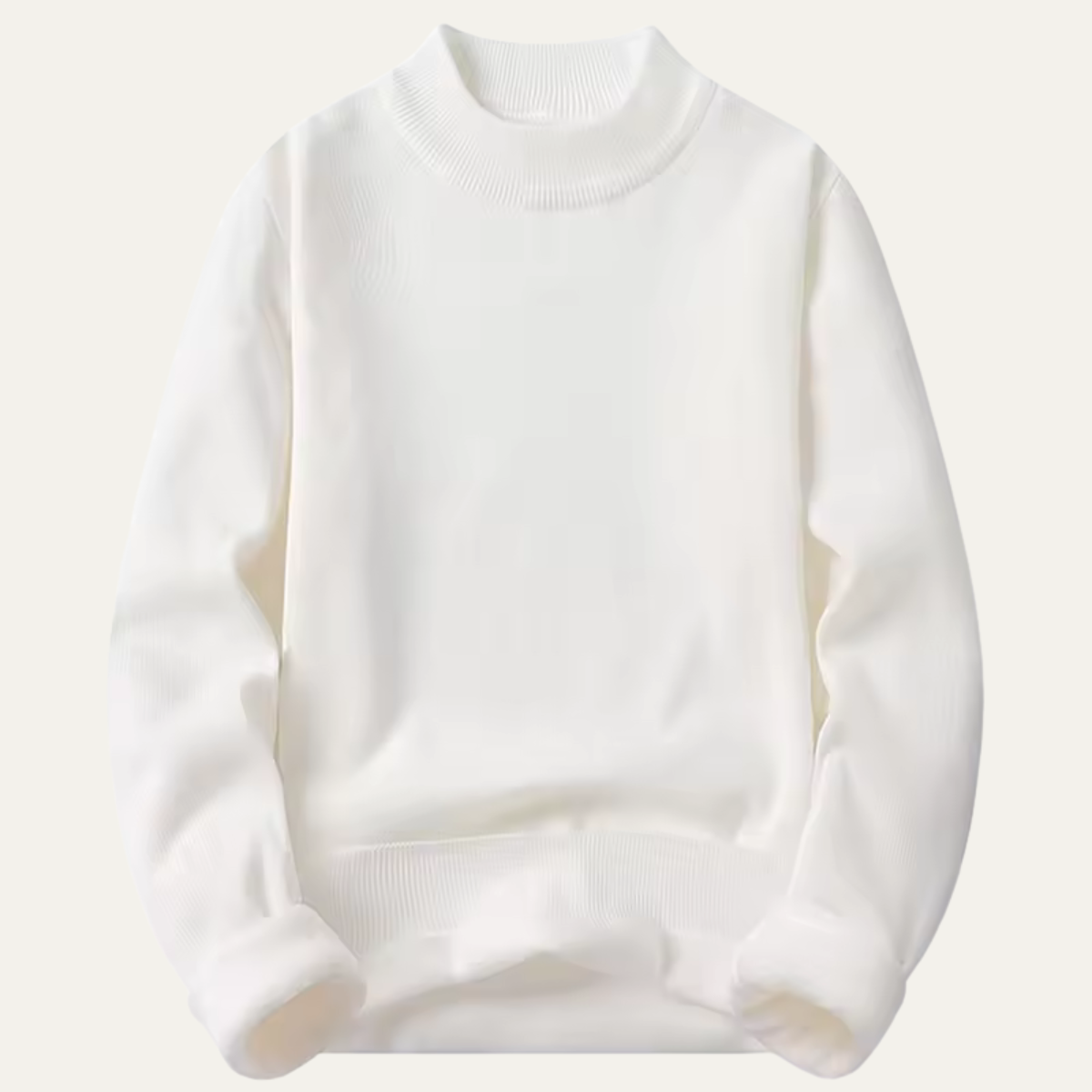 The Portsmouth – Pull à col rond en maille doublée polaire pour homme