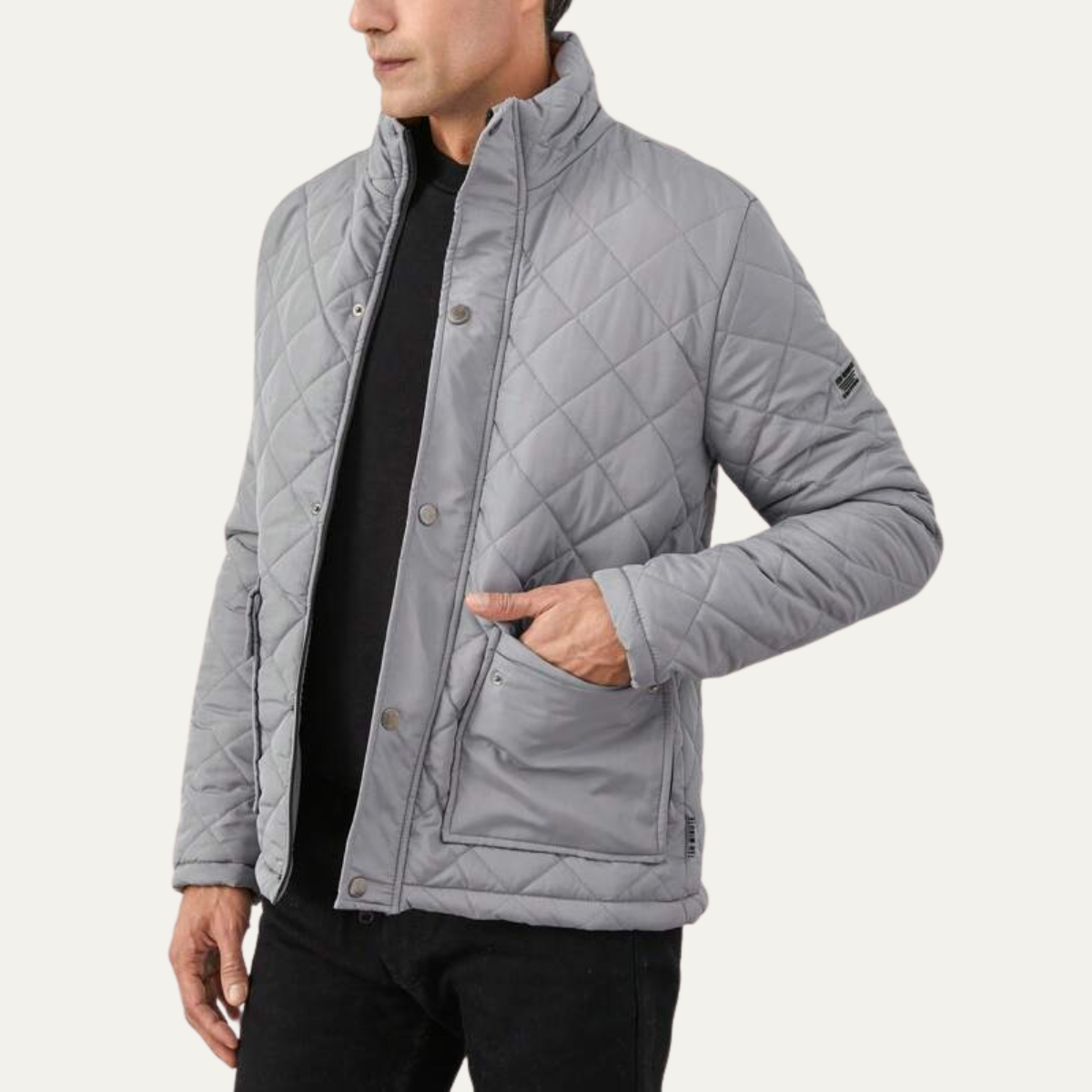 The Lincoln Veste d'extérieur matelassée et isolante pour homme