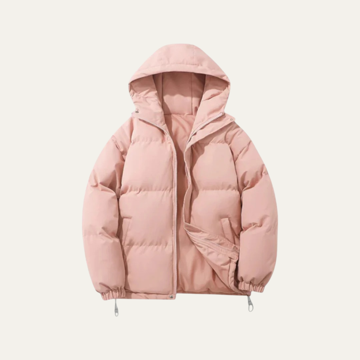 The Tallinn Doudoune à capuche pour homme - Manteau d'hiver imperméable en duvet