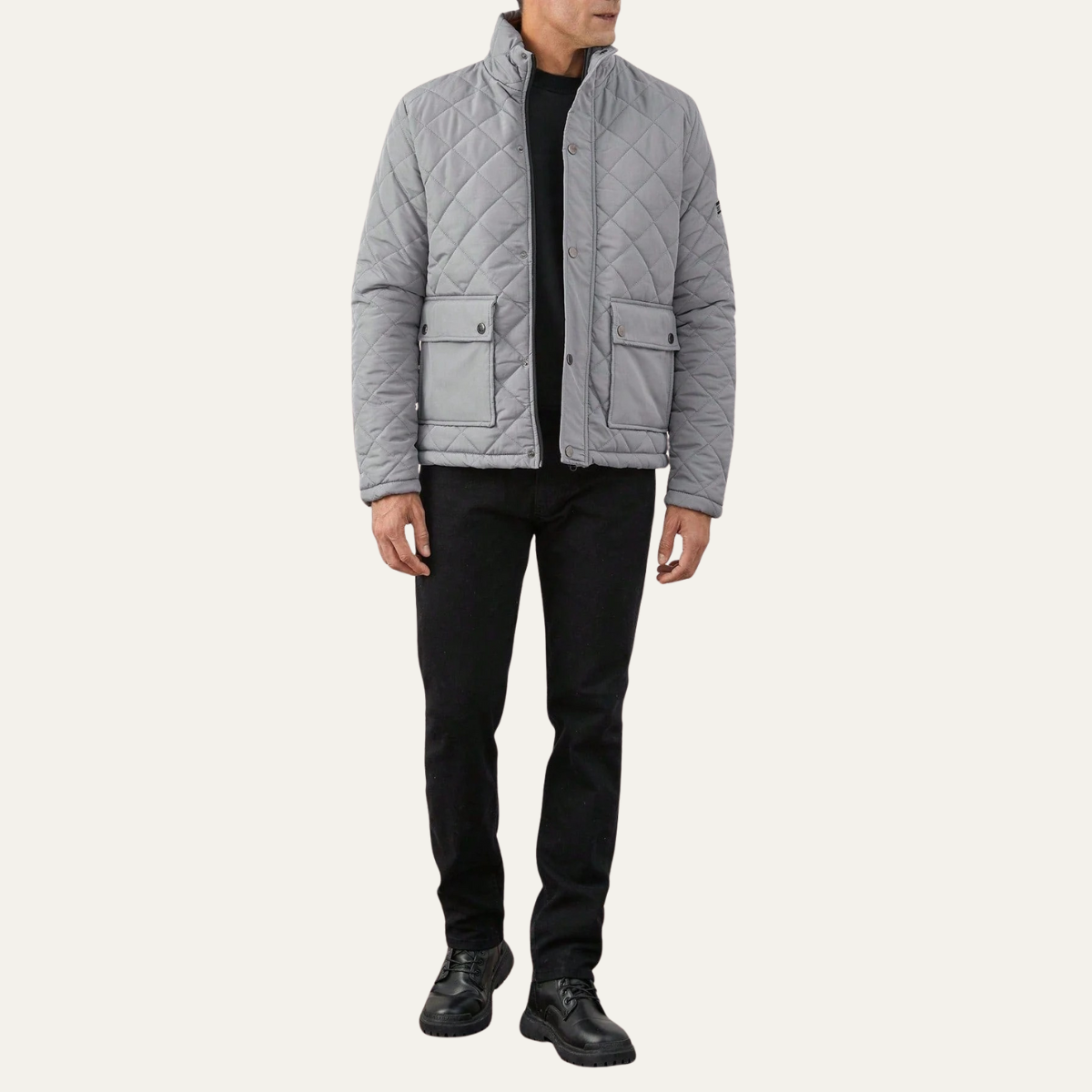 The Lincoln Veste d'extérieur matelassée et isolante pour homme