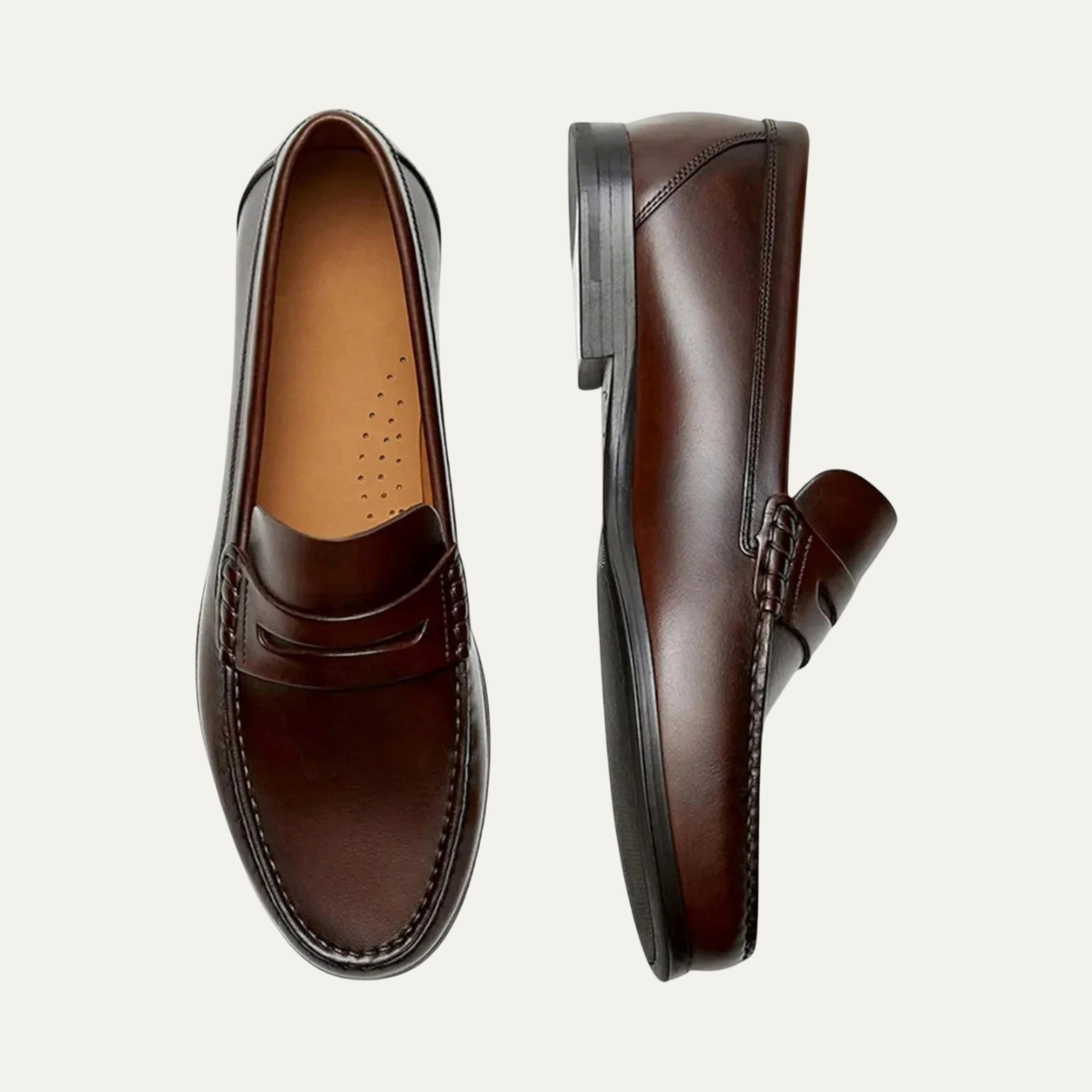 The Bellington - Chaussures de Ville Classiques en Cuir pour Hommes