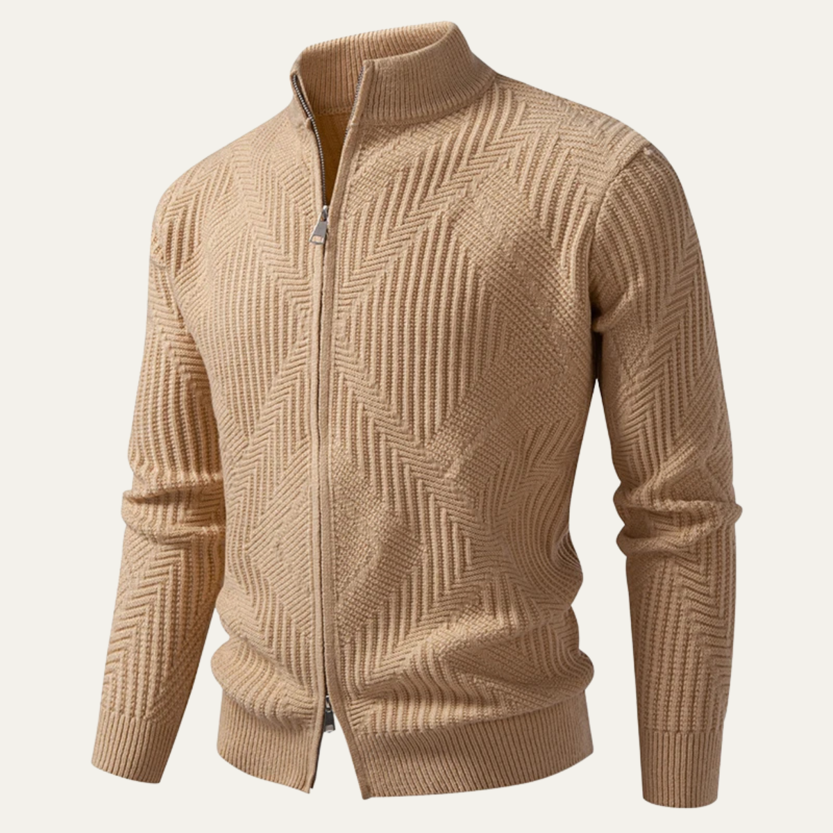 The Omegna - Cardigan en laine à col châle pour homme