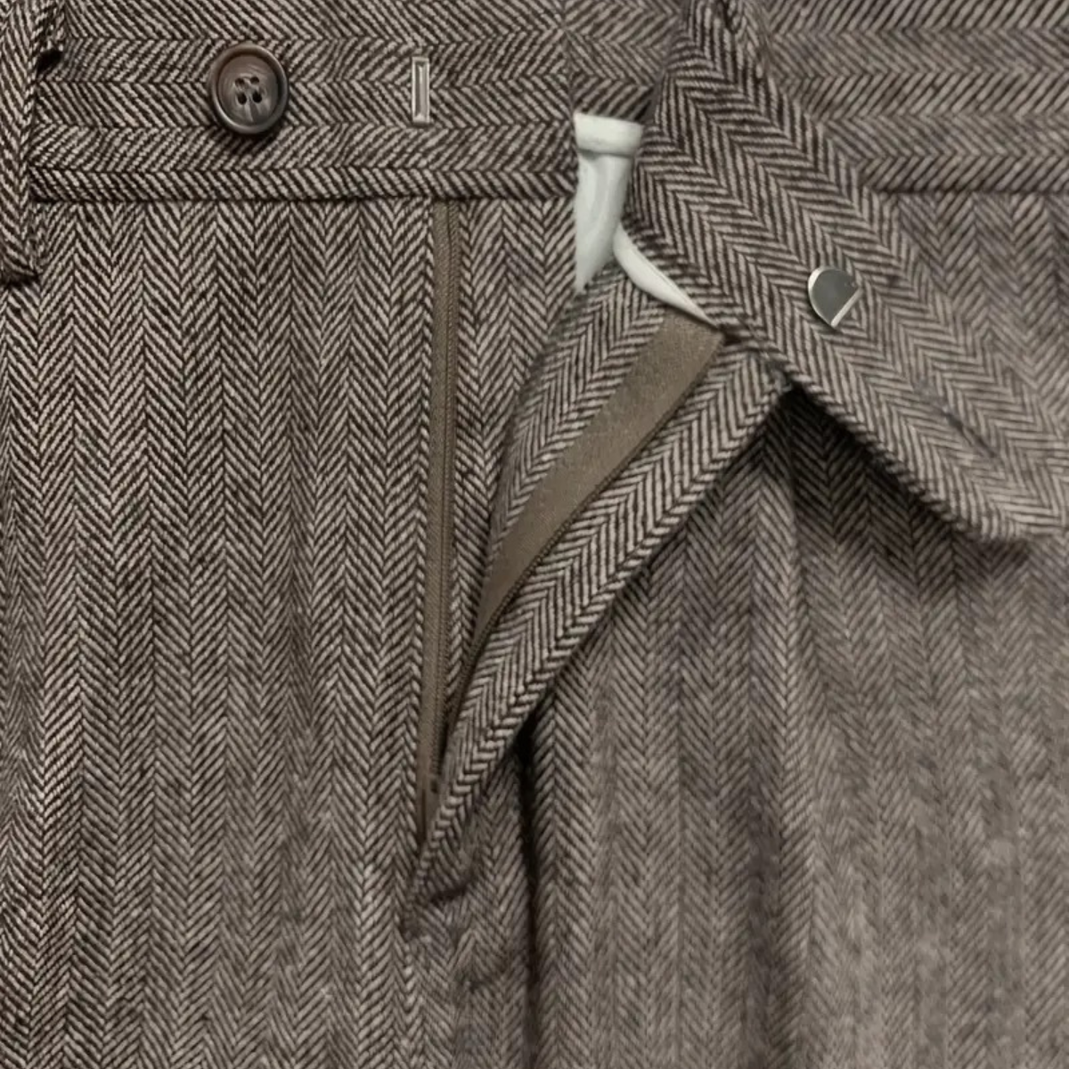 The Fairchild - Pantalon plissé taille haute élégant pour homme