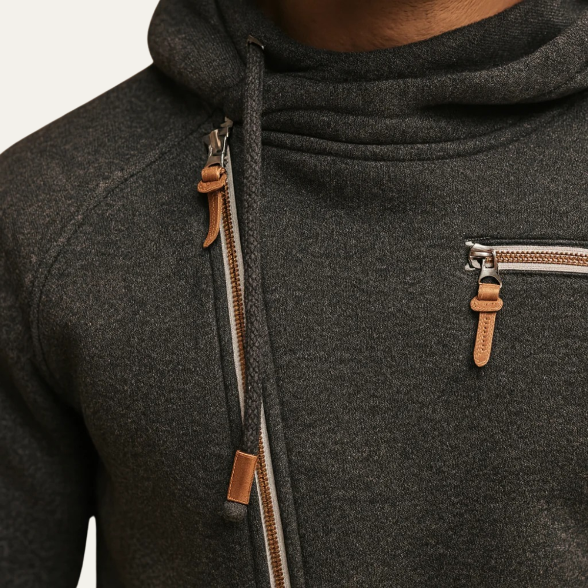 The Ridgefall - Sweat à capuche zippé Frontier pour homme