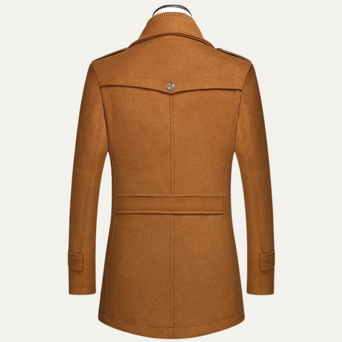 The Ellendale - Manteau d'hiver long et élégant en laine mélangée pour homme