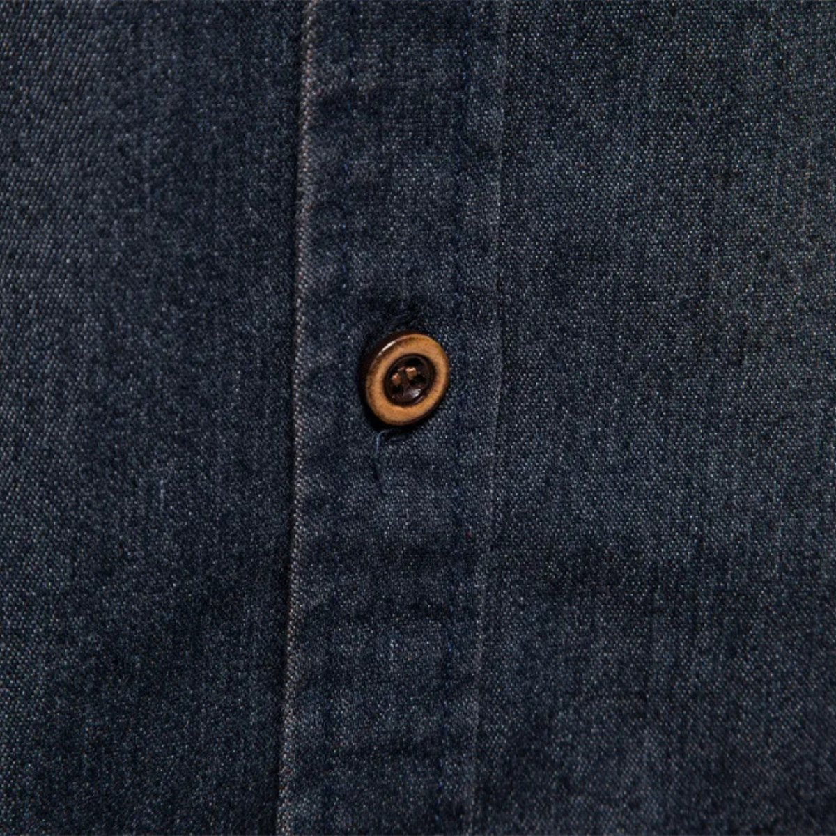 The Roseland - Chemise en Coton Slim Fit à Col Montant Tendance pour Homme