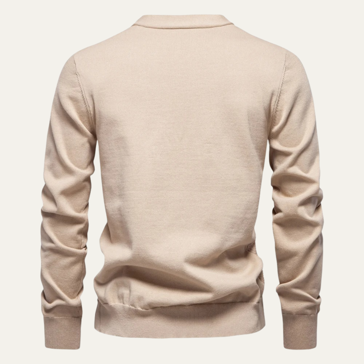 The Dulwich - Cardigan décontracté à col en V et boutons pour homme