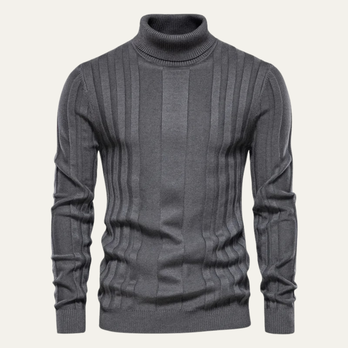 The Dumbarton - Pull Col Roulé Tricoté Slim Fit pour Homme