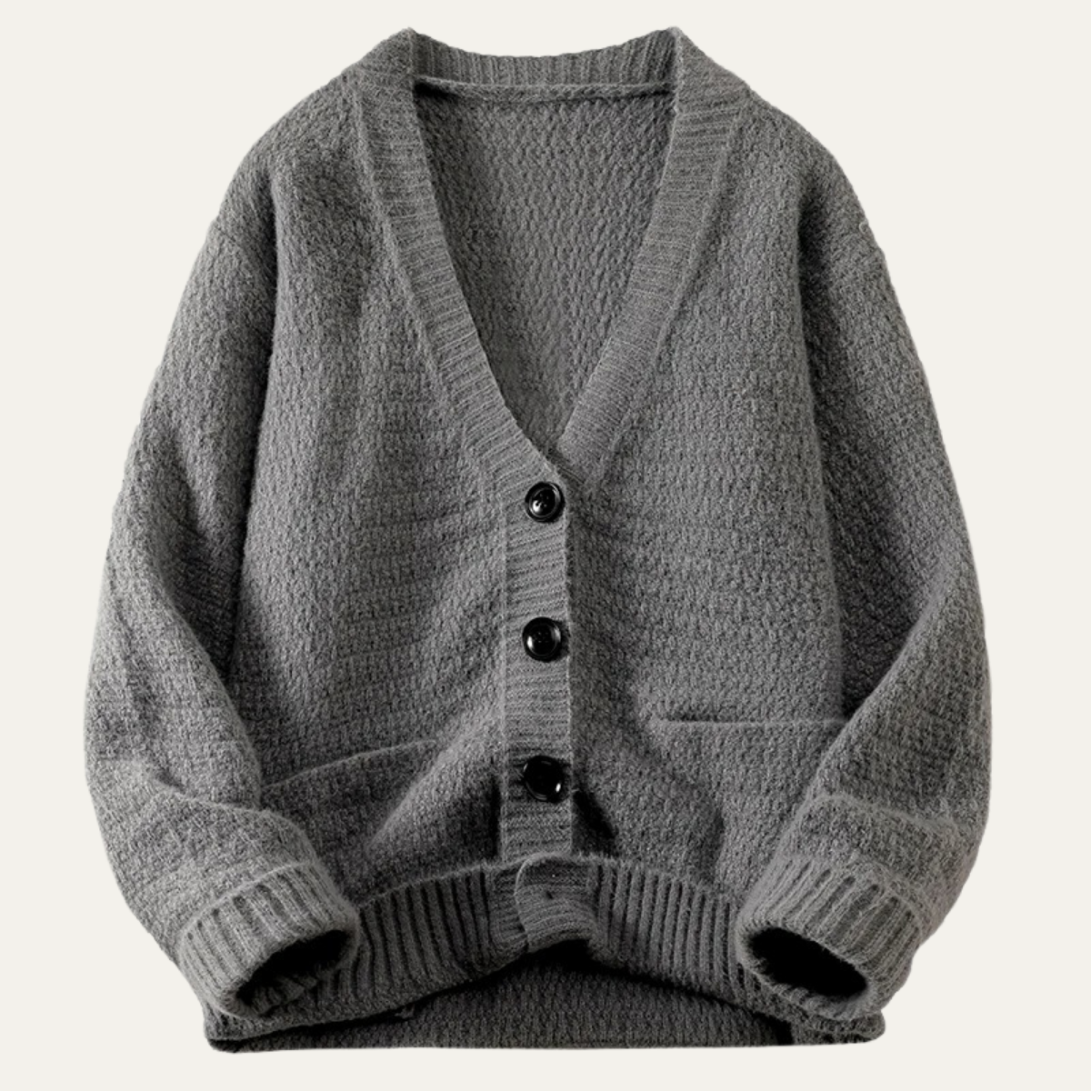 The Dorsett - Cardigan en tricot d'hiver pour homme