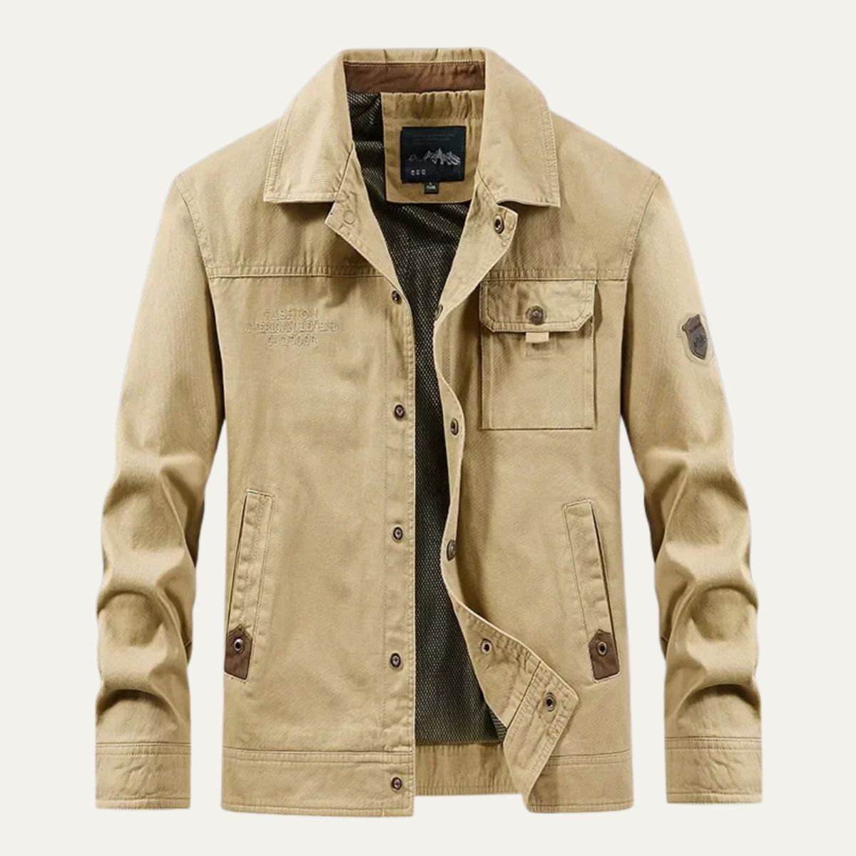 The Langford - Veste cargo tactique pour homme — Imperméable et dotée de multiples poches