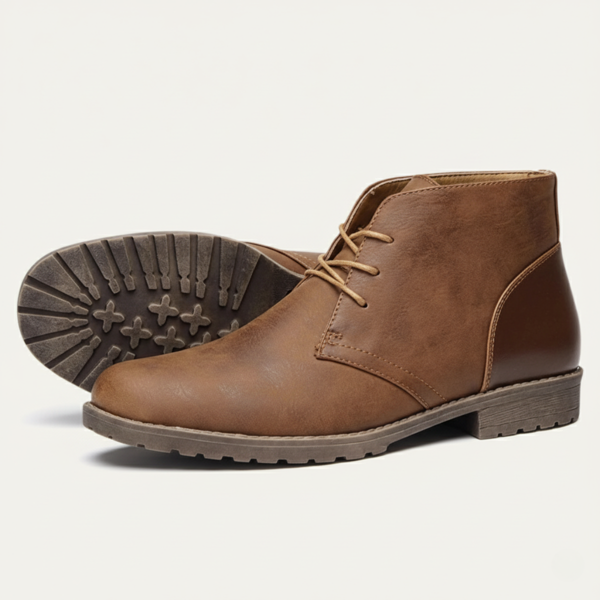 The Salisbury - Bottes en Cuir Classiques de Style Rétro pour Hommes