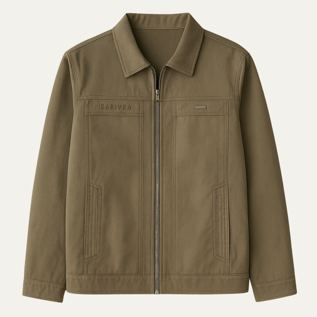 The Fairford Veste en coton Harrington avec fermeture éclair sur le devant pour homme