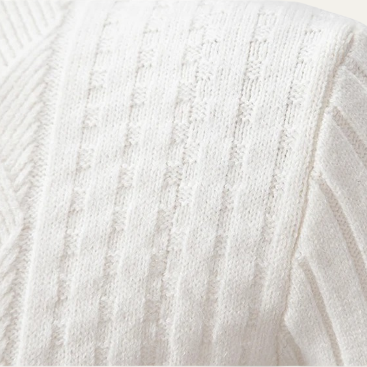 The Brunico – pull en maille torsadée slim fit pour homme