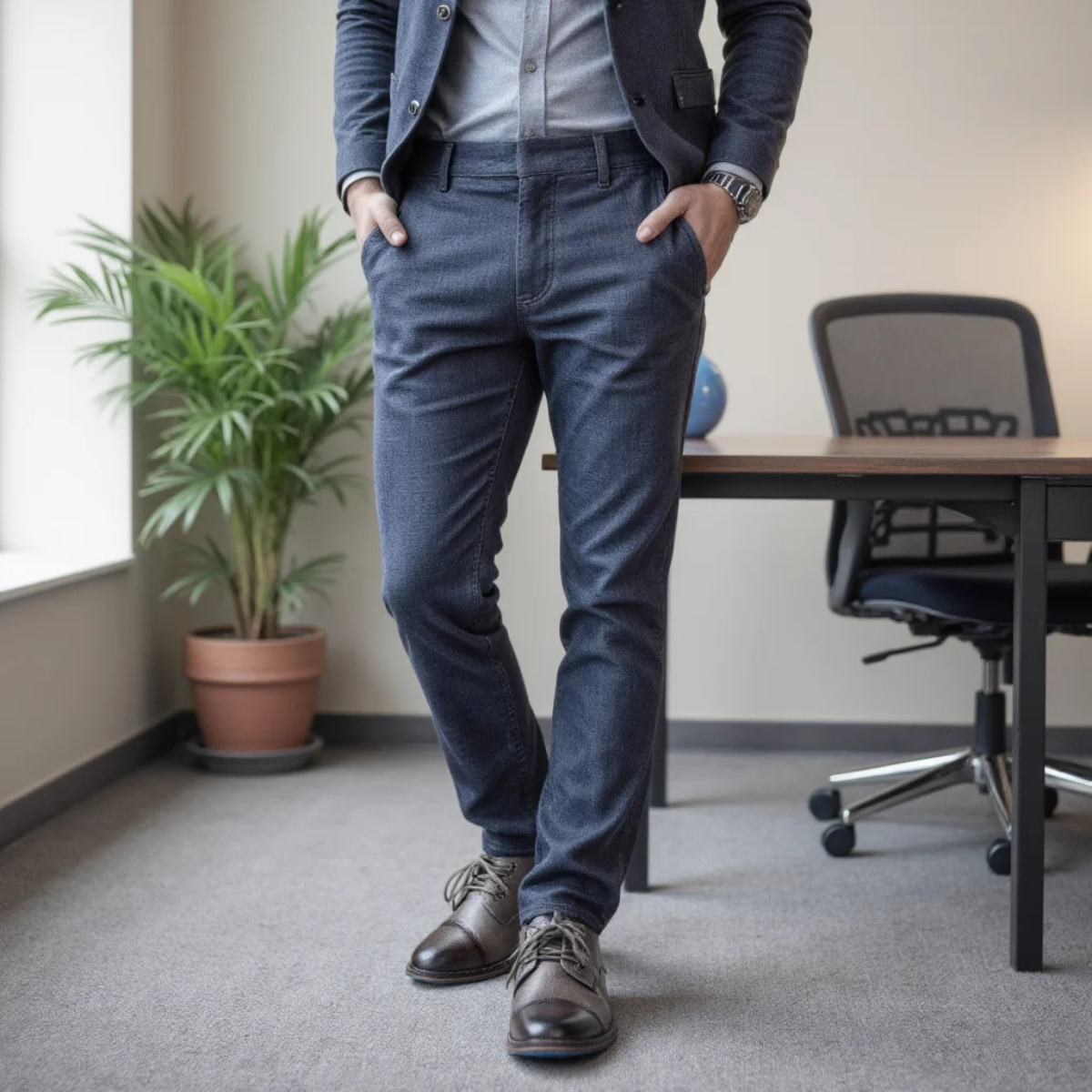 The Whitstable Bottines Décontractées en Cuir à Lacets pour Homme