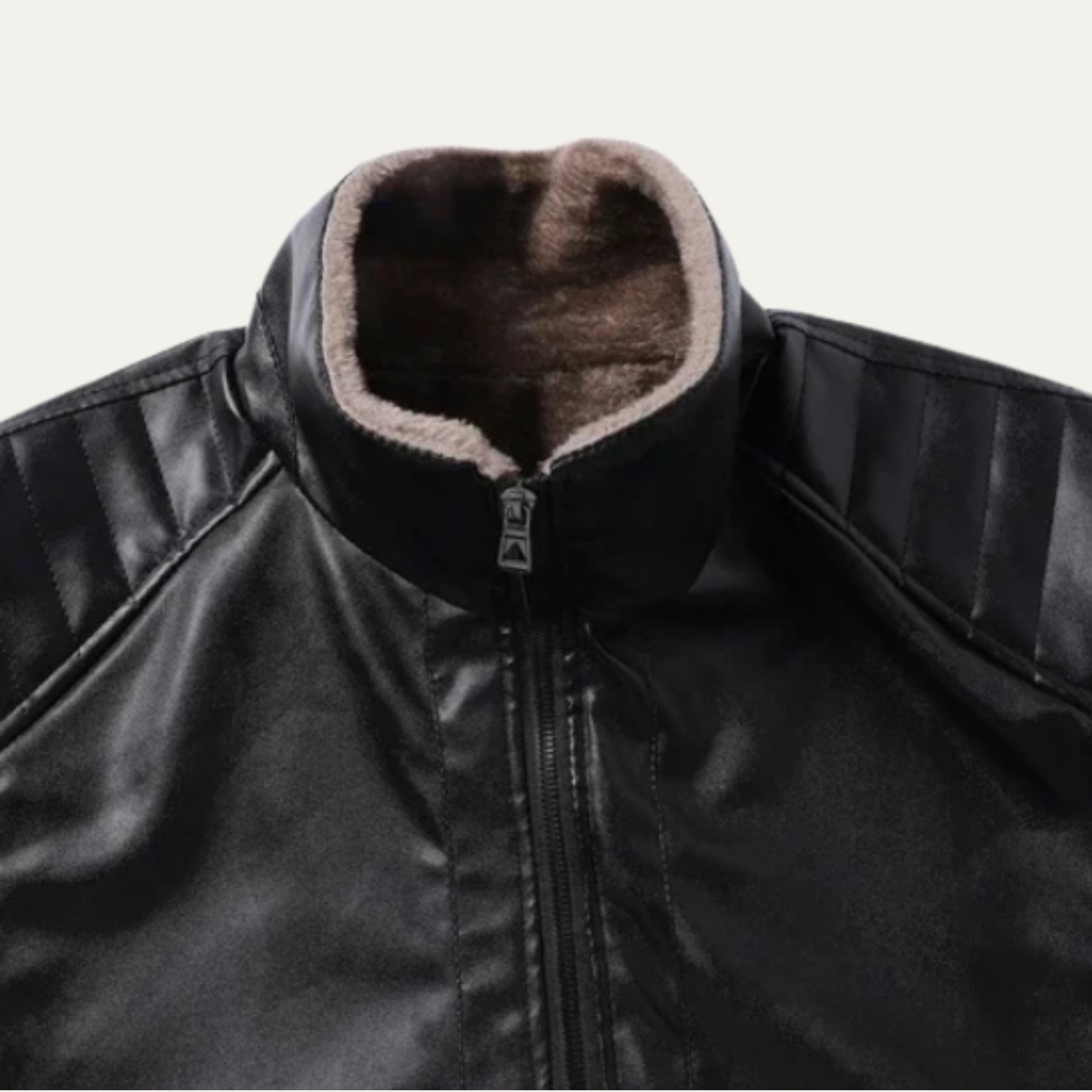 The Ragusa - Veste Zippée Casuelle Épais en Polaire Doublée pour Hommes