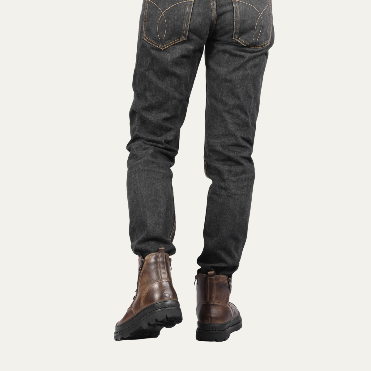 The Corvara Bottines Hiver en Cuir Doublées de Fourrure pour Homme