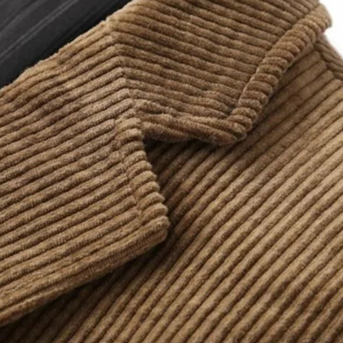 The Livorno - Veste blazer slim fit vintage en velours côtelé pour homme