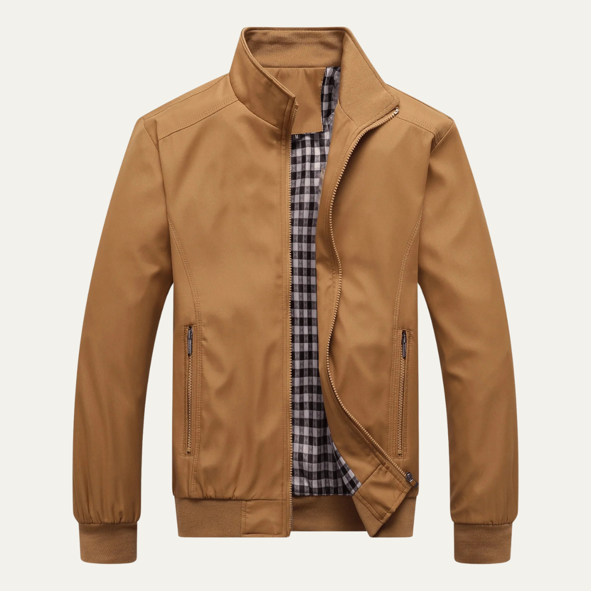 The Chesterfield - Veste Bomber Zippée Légère Casual pour Hommes