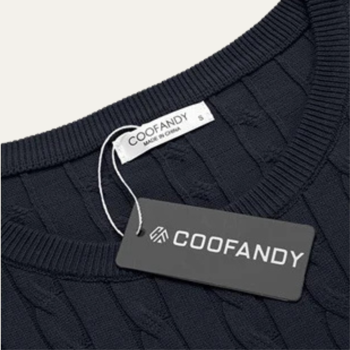 The Fort William - Pull classique léger à torsades pour homme