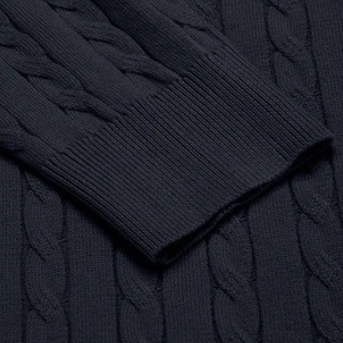 The Fort William - Pull classique léger à torsades pour homme