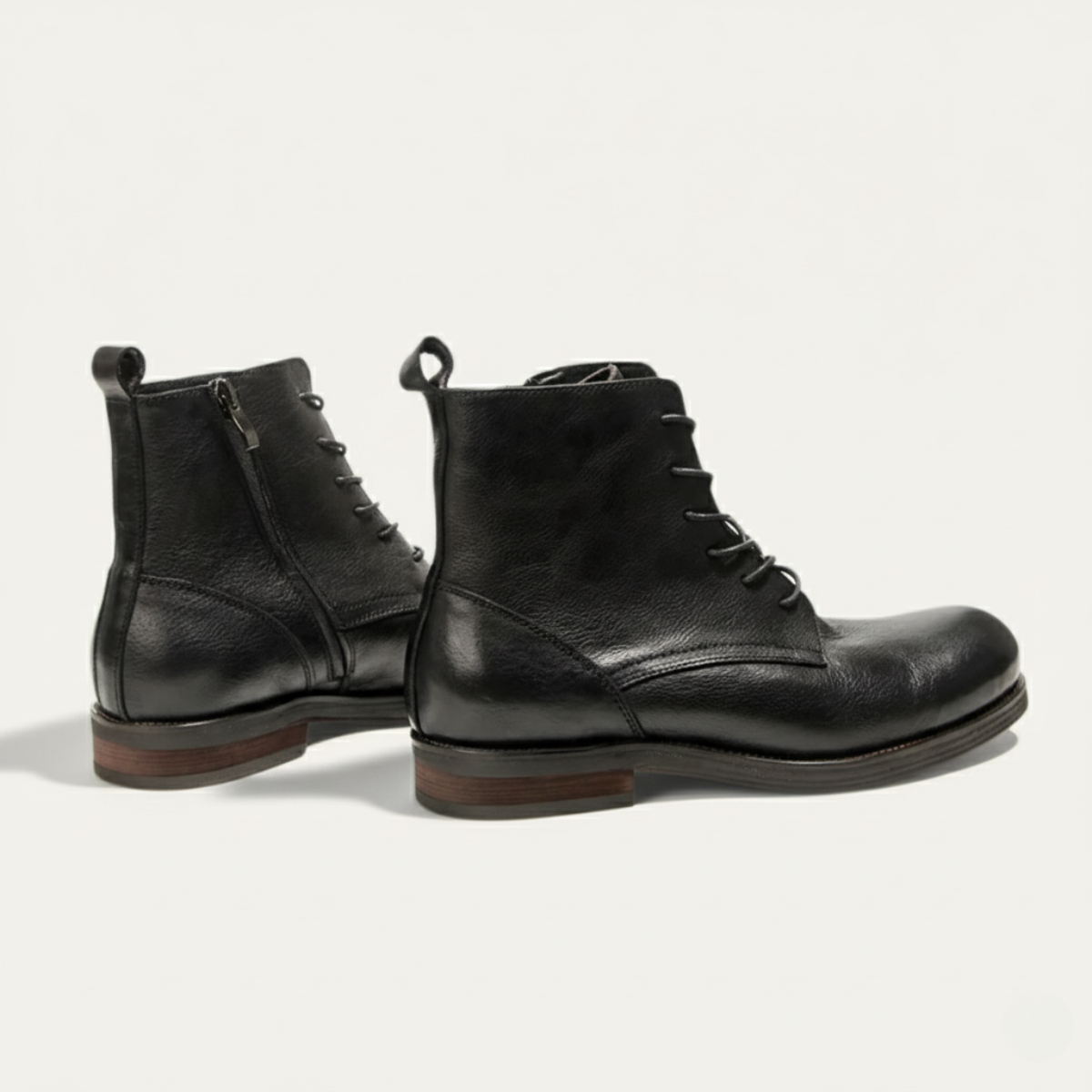 The St Davids - Bottes Casual en Cuir Retro pour Hommes