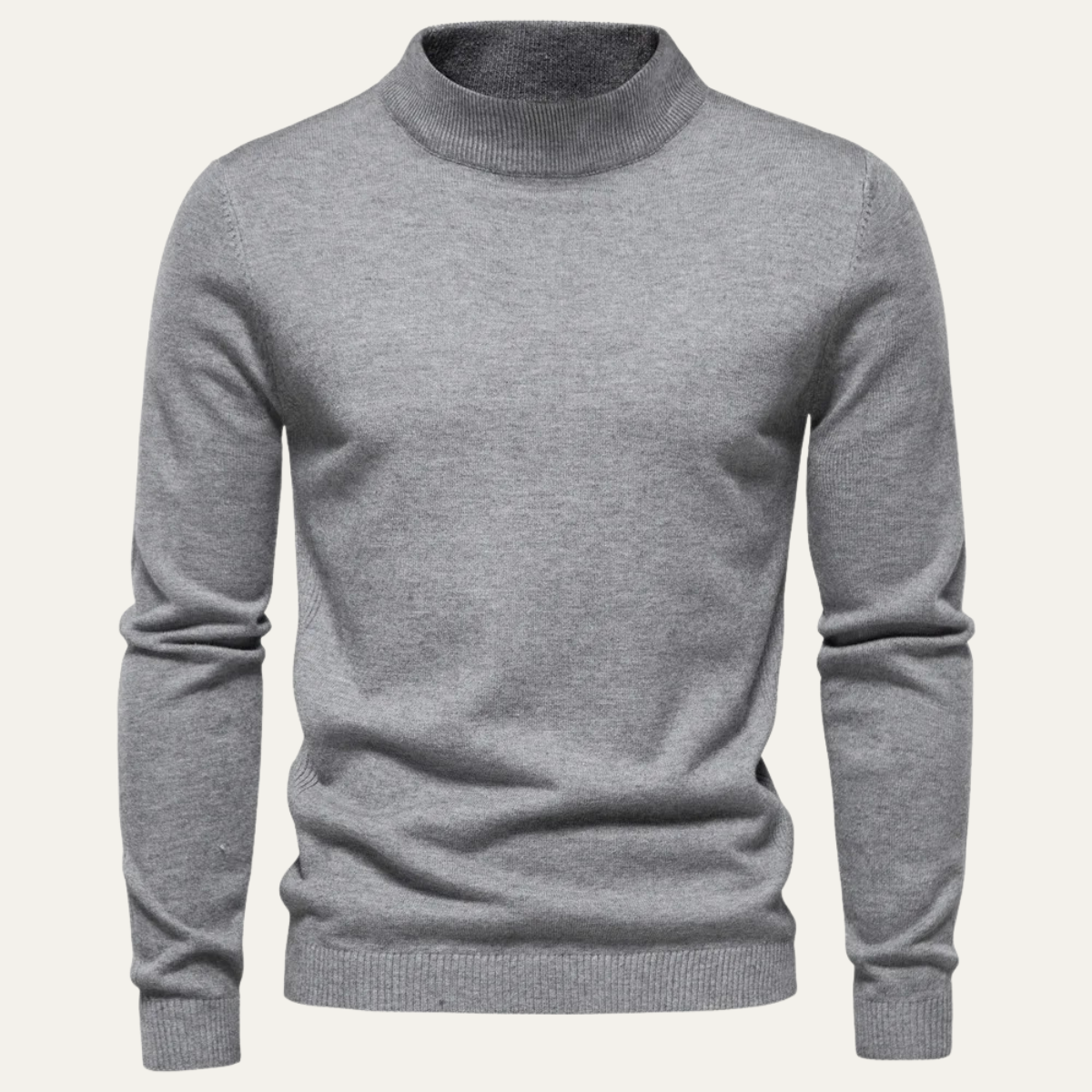 The Caernarfon - Pull Col Roulé Ajusté pour Homme