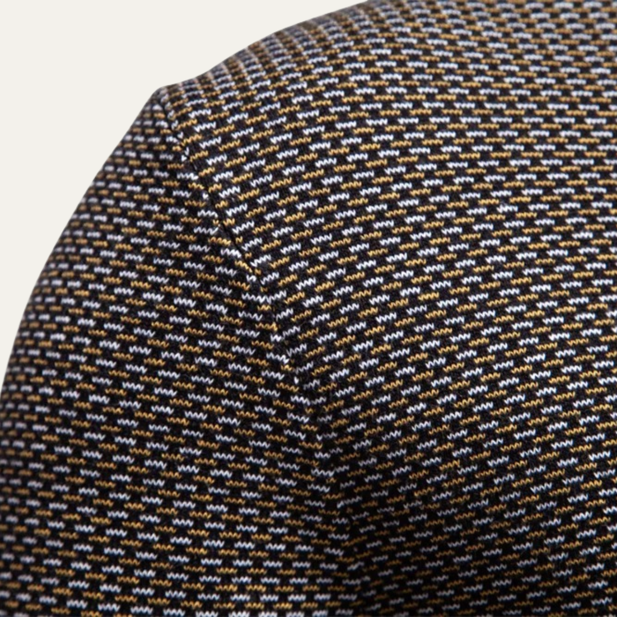 The Darrow – Pull homme à col zippé en maille élégante