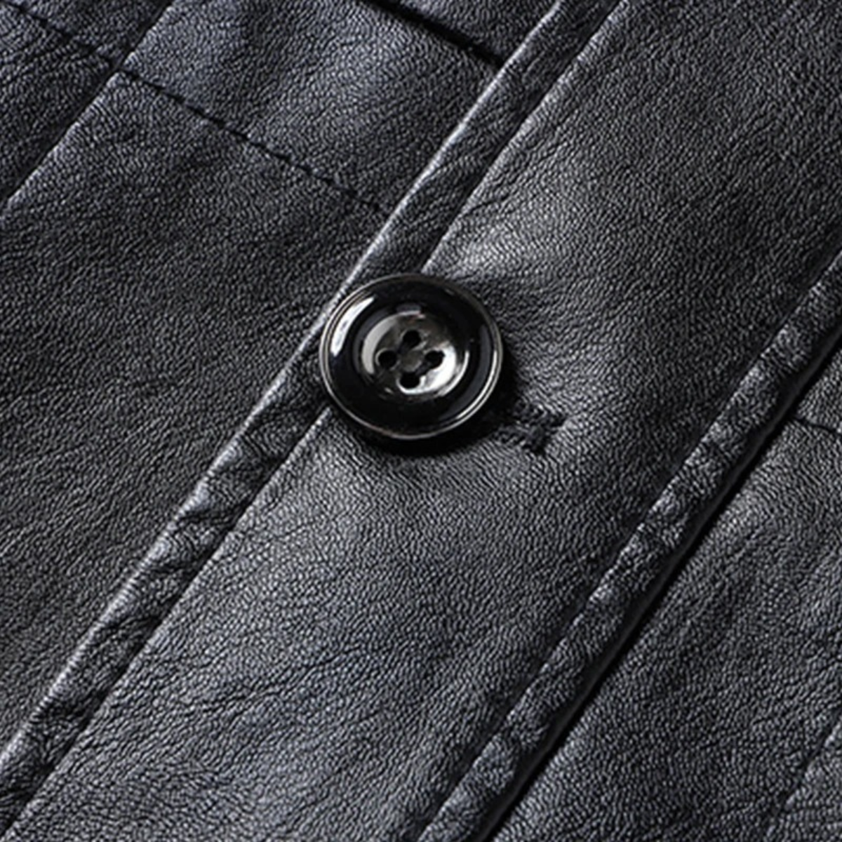 The Portofino - Veste d'Hiver en Cuir pour Homme