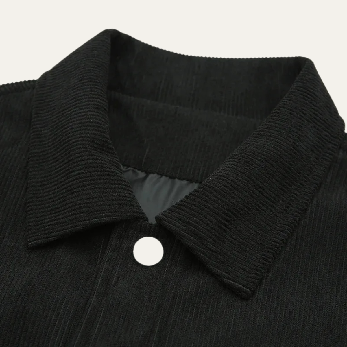 The Whitmore - Veste en velours côtelé ample à boutons pour homme