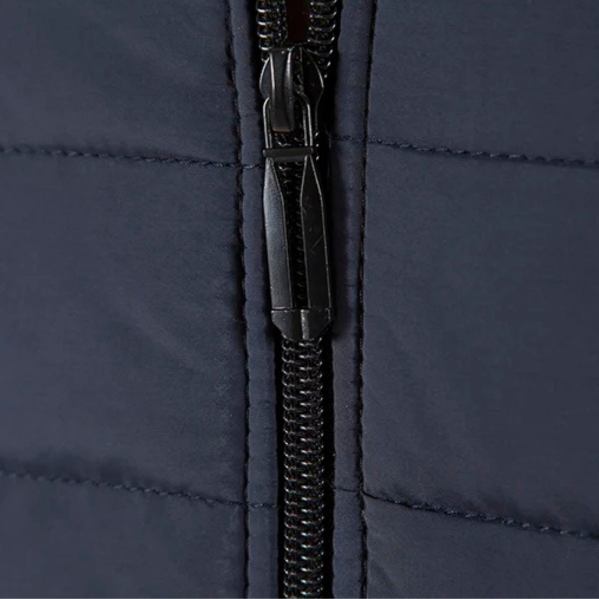 The Hillston - Veste d'Hiver Zippée à Col Montant Rembourrée pour Hommes