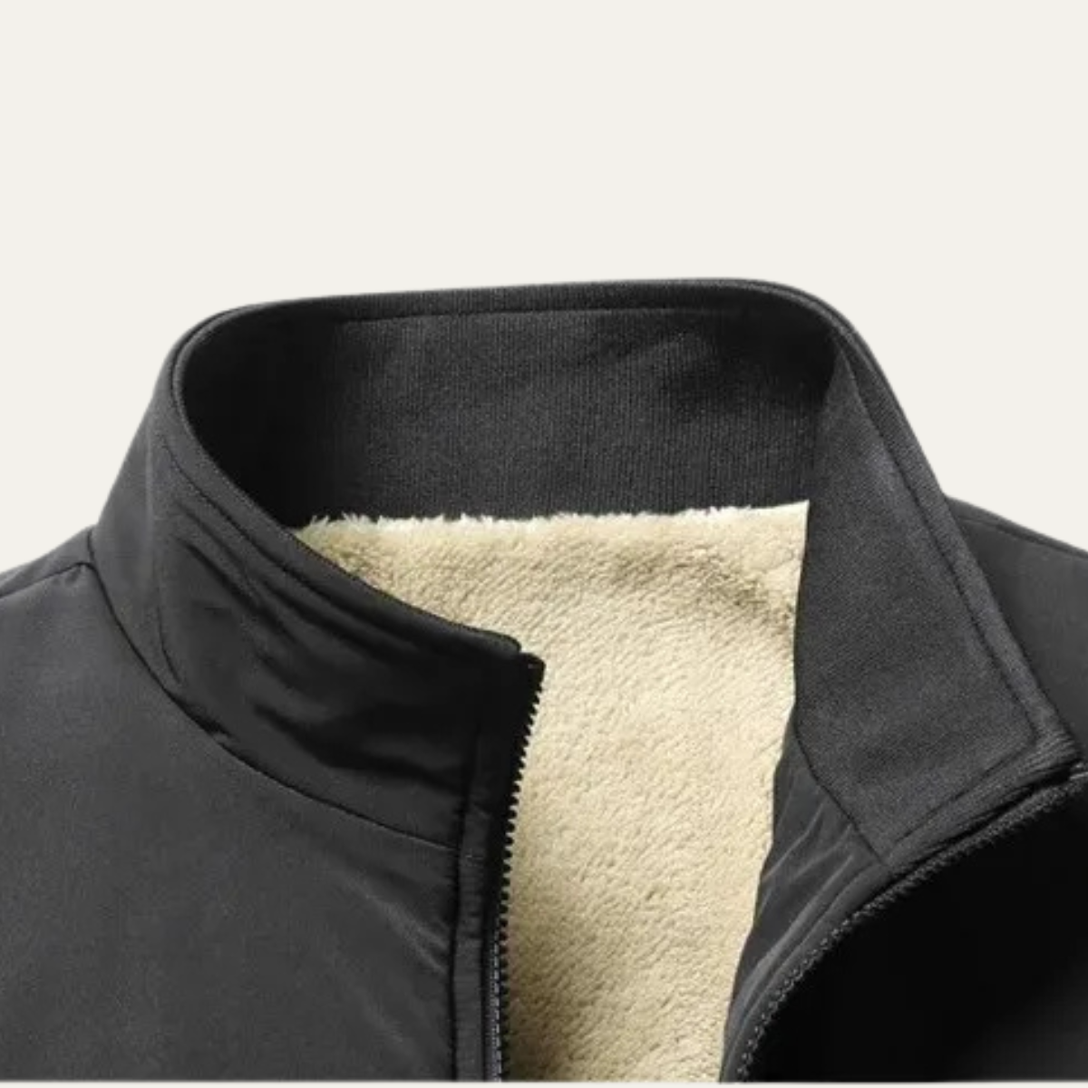 The Ashenford - manteau léger à col montant zippé pour homme