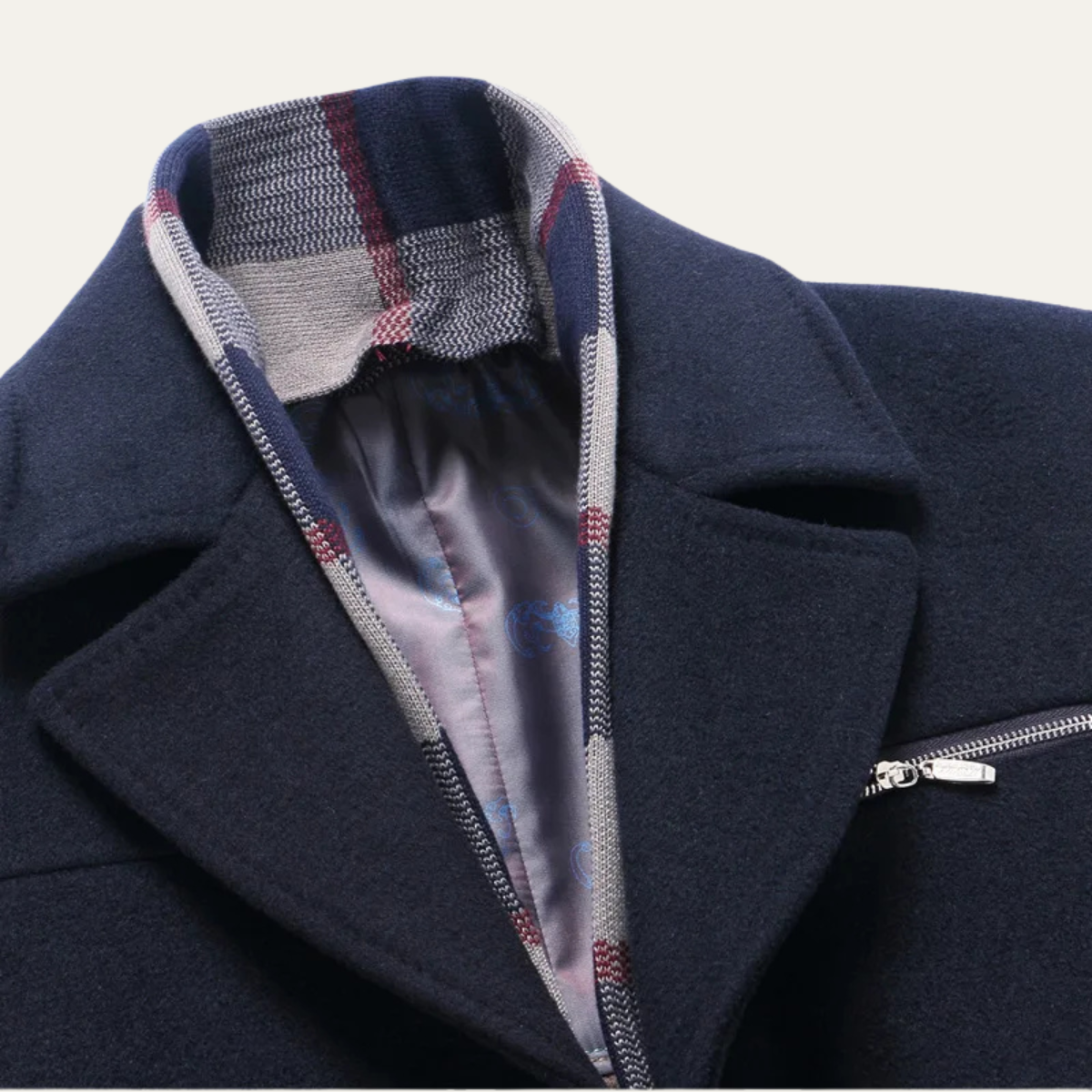 The Kensington - manteau long d'hiver en mélange de laine pour hommes