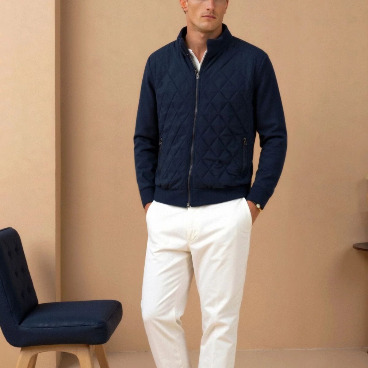 The Oxford - Veste matelassée décontractée pour homme